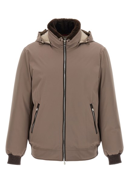 Bomber collo sherling - Grigio (XXL)