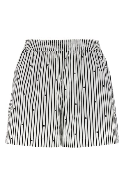Short righe - Bianco/Nero (32 DE)