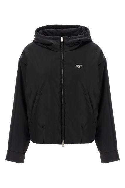 Giacca con cappuccio Re-Nylon - Nero (40 IT)