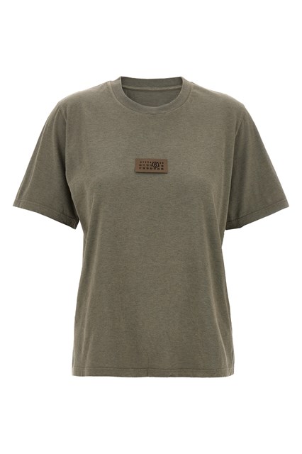 'Numeric signature MM6' patch t-shirt