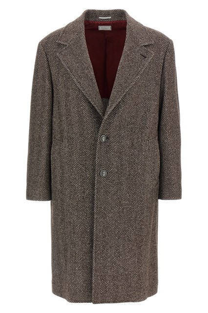 Cappotto monopetto cashmere - Marrone (50 IT)
