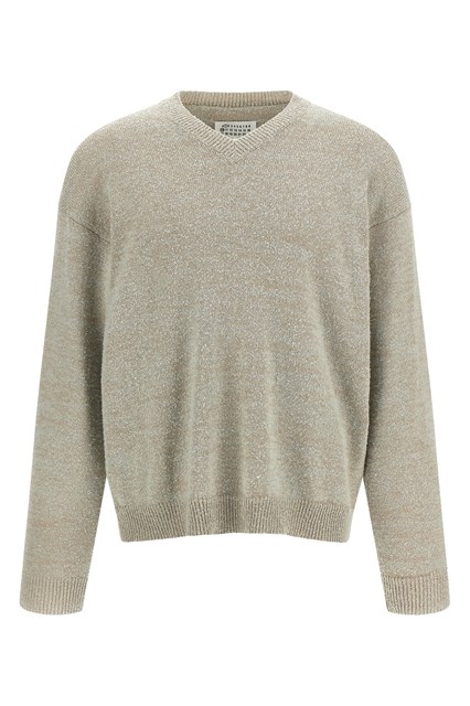 Maglione bouclé - Beige (XL)