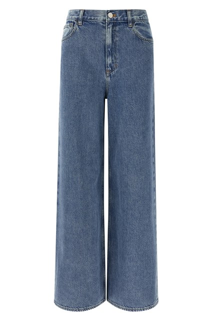 'High-Waisted Wide-Leg' jeans