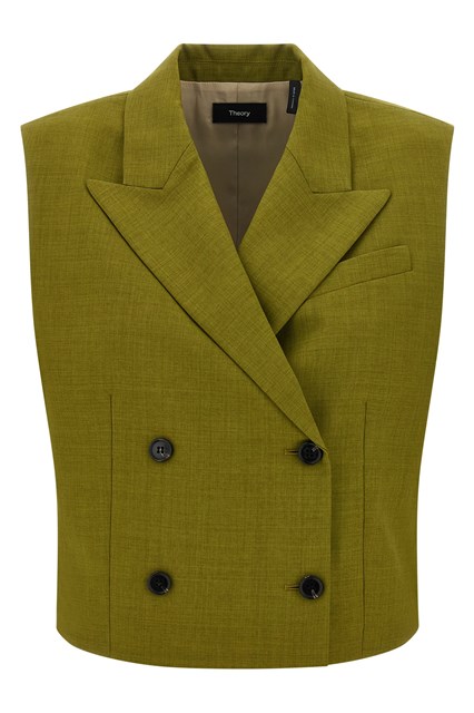 Gilet doppiopetto - Verde
