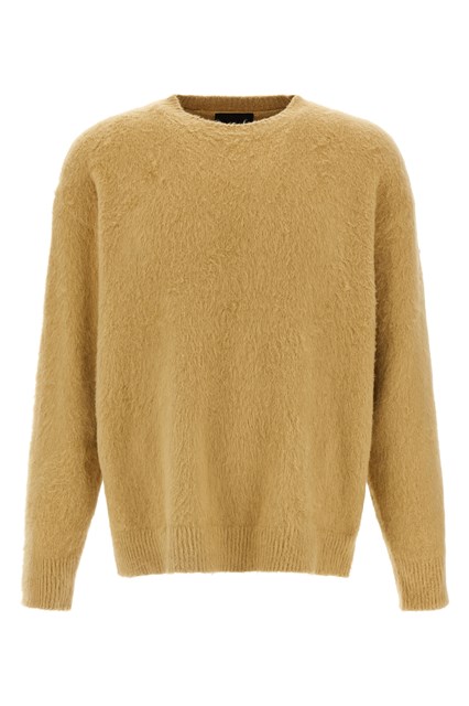 Maglione cotone shearling - Beige (52 IT)