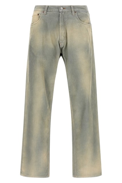 Pantalone velluto coste - Azzurro (31)