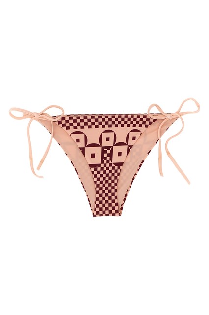 Micro patchwork bikini briefs