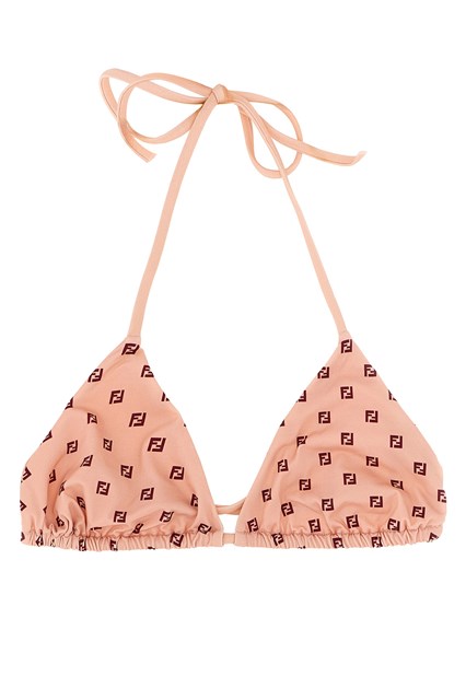 Micro patchwork bikini top