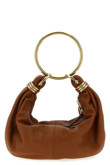 Borsa a mano 'Bracelet Hobo' piccola - Marrone (U)
