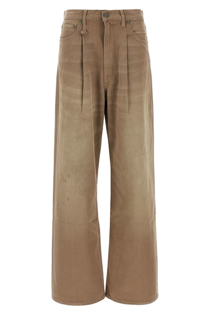 'Damon Pleated' jeans