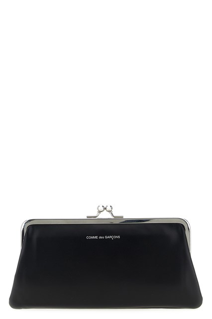 Portamonete 'Classic Clasp' - Nero (U)