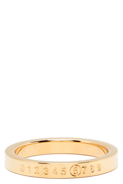 'Minimal logo' ring