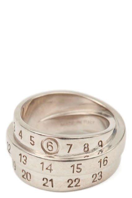'Triple logo' ring