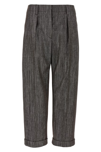 Pantalone lurex - Marrone (40 IT)