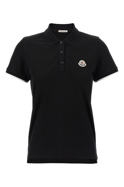 Polo patch logo - Nero (XS)