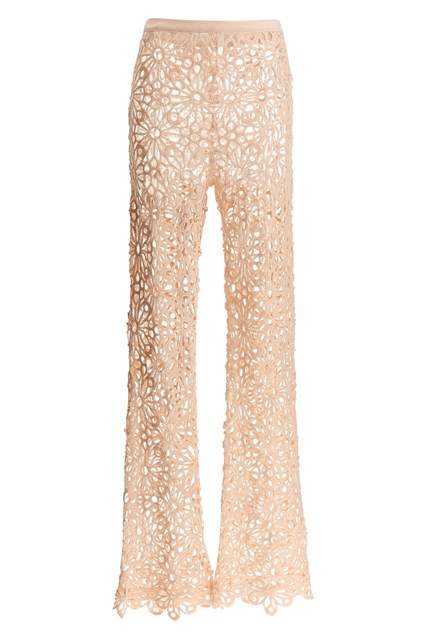 Pantalone 'Crochet' - Rosa (XS)