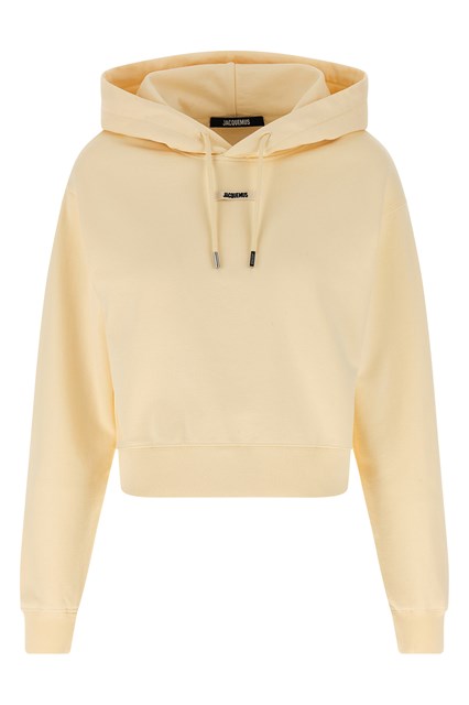 Felpa con cappuccio 'Le Hoodie Gros-Grain' - Beige (XS)