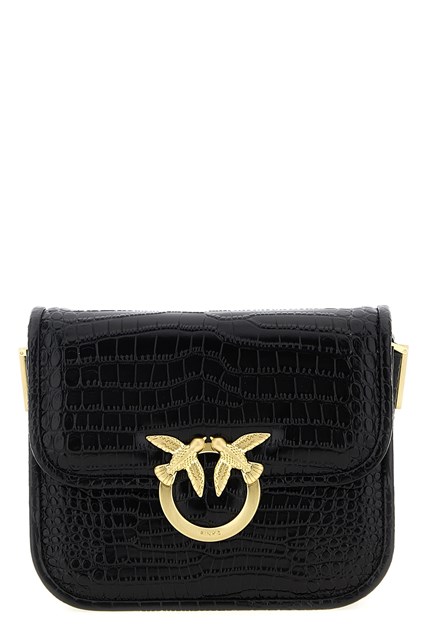 Borsa a spalla 'Love Bag Box' mini - Nero (U)