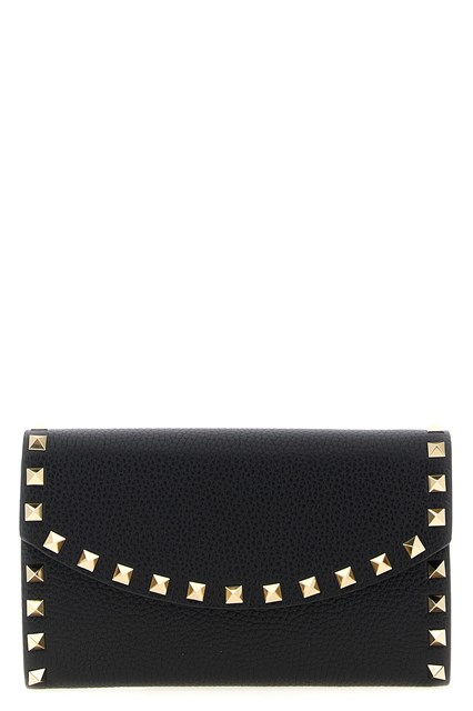 Wallet on chain Valentino Garavani 'Rockstud' - Nero