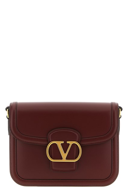 Tracolla Valentino Garavani  '9TO5' piccola - Bordeaux (U)