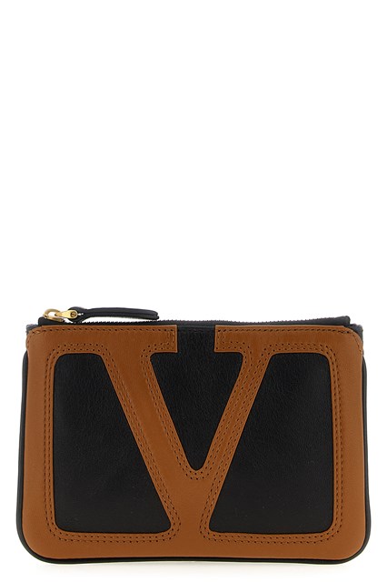 Pouch Valentino Garavani 'Viva Superstar' piccola - Marrone