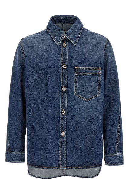 Overshirt denim - Blu