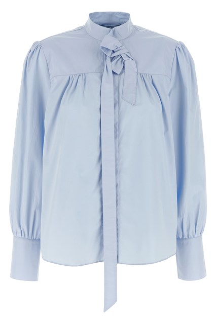 Camicia collo lavallière - Azzurro (38 IT)