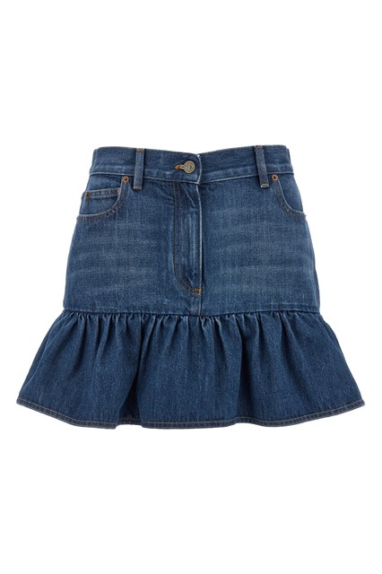 Gonna denim - Azzurro (40 IT)