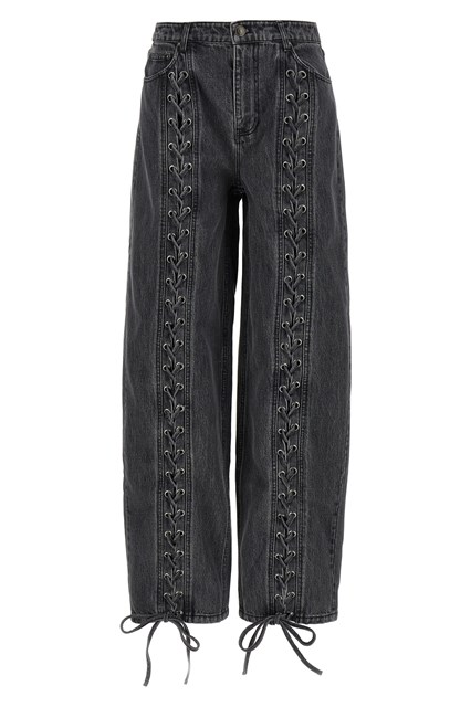'Denim Laced Leg' jeans