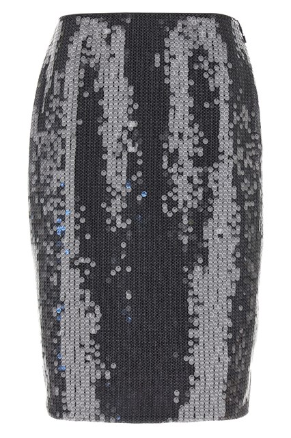 Gonna 'Net Sequin Midi' - Grigio (36 DE)