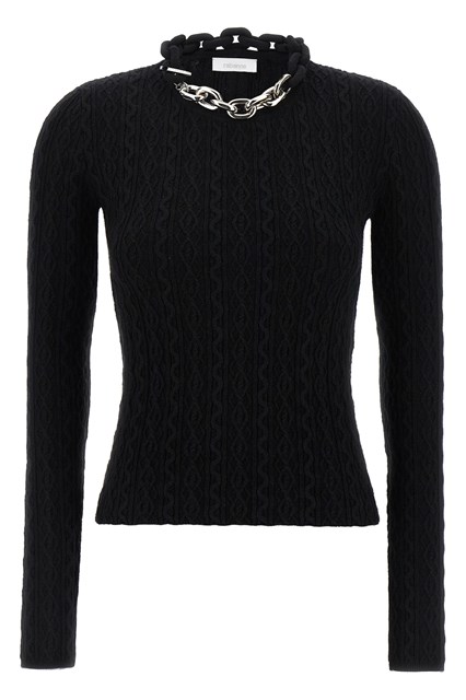 Maglia collana - Nero (S)