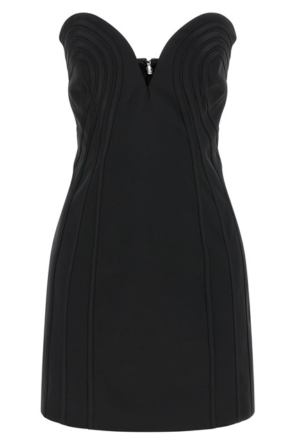 Abito 'Satin Mini' - Nero (40 DE)