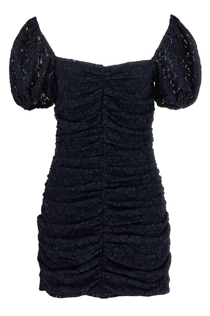 Abito pizzo - Blu (34 DE)