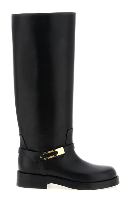 Stivale cinturino logo - Nero (37)