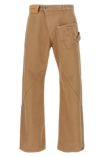 Pantalone Twisted Workwear' - Beige (30)