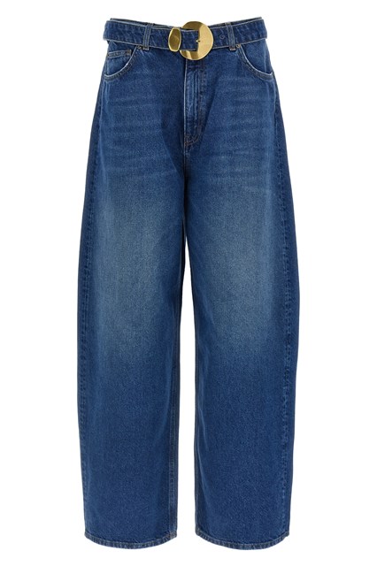 Jeans maxi fibbia - Blu (24)