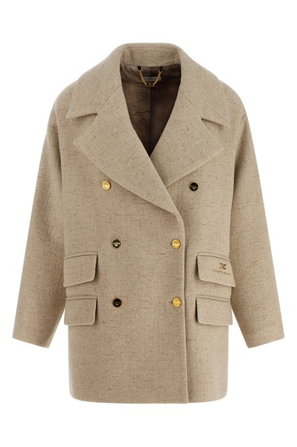 Cappotto doppiopetto - Beige (40 IT)