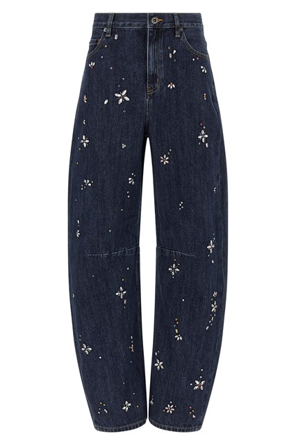'Barrel leg' jeans