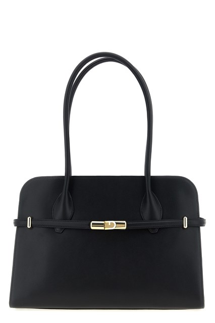 Borsa a spalla 'Furla Goccia Dome L' - Nero