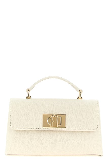 Tracolla 'Furla 1927' mini - Bianco