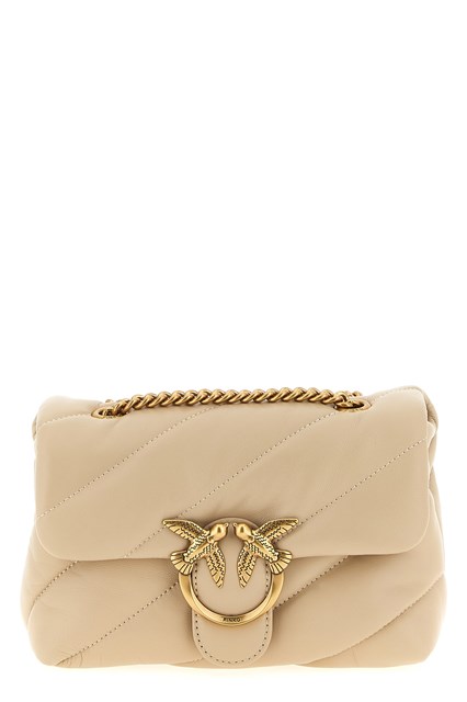 Tracolla 'Mini Love Puff' - Beige
