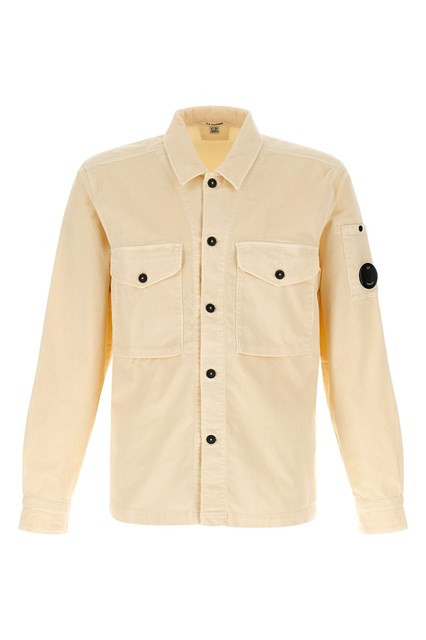Overshirt velluto coste - Beige (XL)