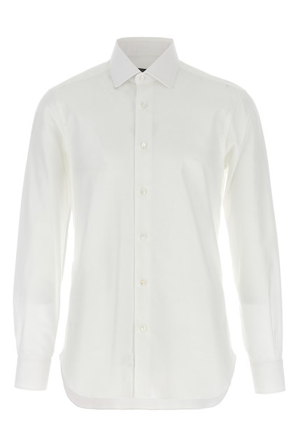 Camicia cotone nido d'ape - Bianco (39 cm)