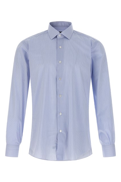 Camicia righe - Azzurro (39 cm)