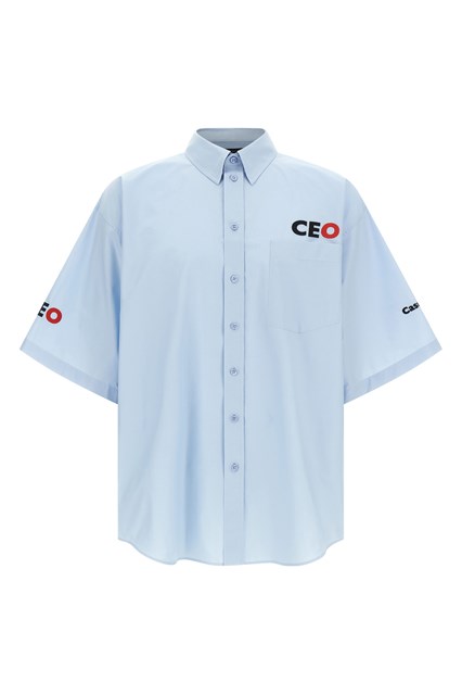 Camicia 'CEO Uniform Logo' - Azzurro (1)