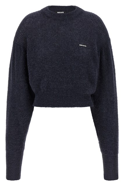 Maglione 'Knit Puff' - Blu (XS)