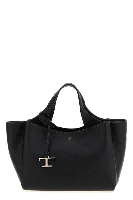 Borsa a mano pelle mini - Nero (U)