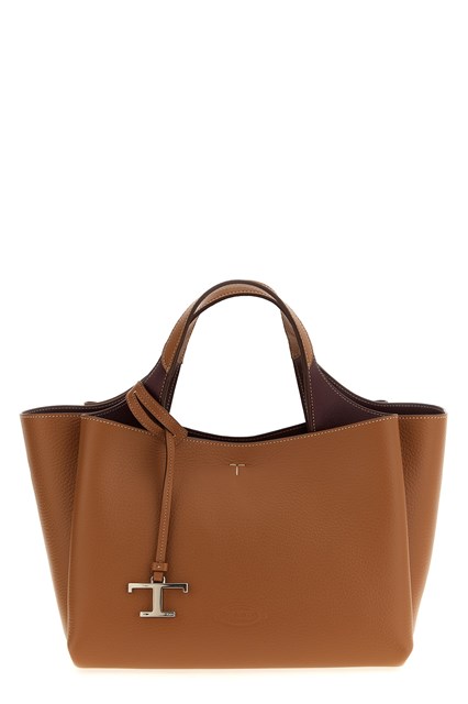 Borsa a mano pelle mini - Marrone (U)