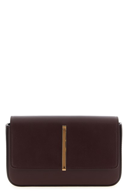 Tracolla pelle mini - Marrone (U)