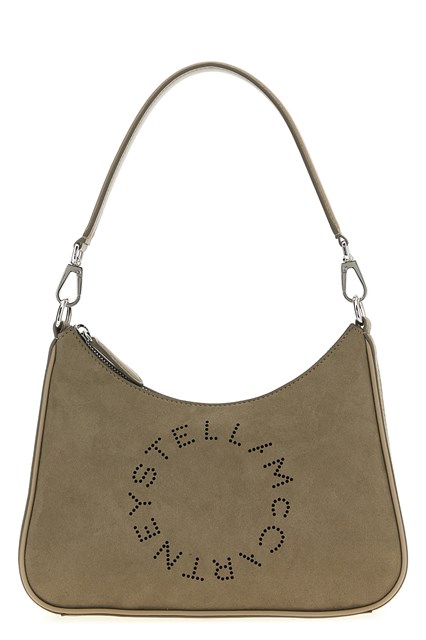 Borsa a spalla 'Hobo' piccola - Grigio (U)